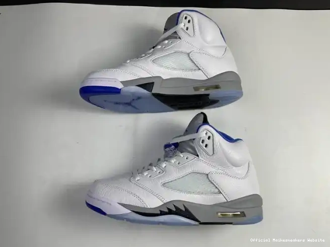 Official Maikesneakers Air Jordan White (2021) Retro 5 DD0587-140 Stealth 0405